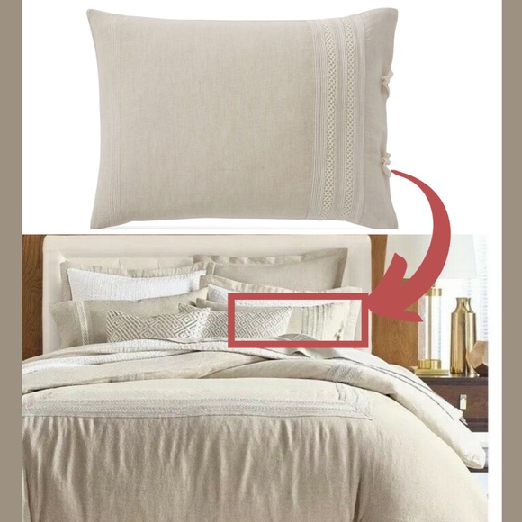 NEW $120 [ 1‎ King ] Pillow Sham for Hotel Collection Linen Madison - Picture 1 of 16